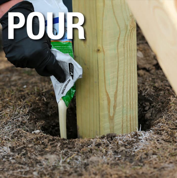 Post anchor carousel 3 pour
